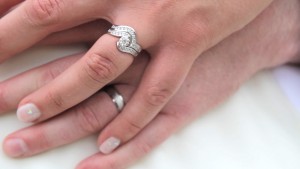 Paul & Harriet at Helsol Castle